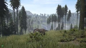 Играем за Динозавров! The Isle Первый взгляд \ симулятор динозавров