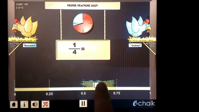 Chicken Coop Fractions Game for iPad Preview смотреть онлайн
