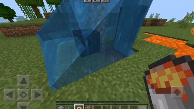 Как построить портал в Нижний Мир без кирки в Майнкрафте Minecraft. смотреть онлайн