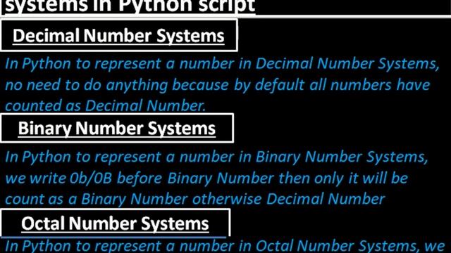 Core Python 3 (System number system) Chapter 11 смотреть онлайн