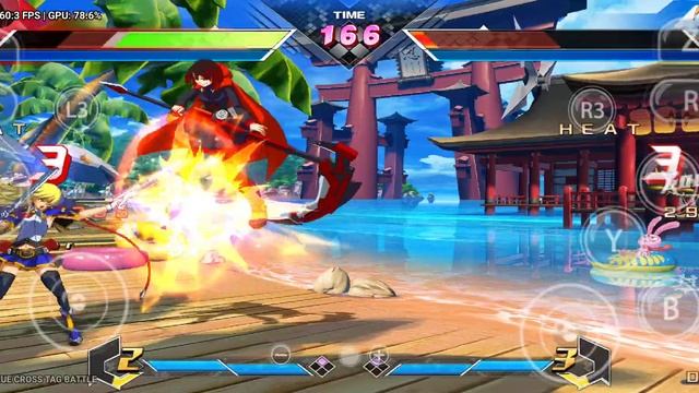 BLAZBLUE CROSS TAG BATTLE 60FPS EGG NS смотреть онлайн