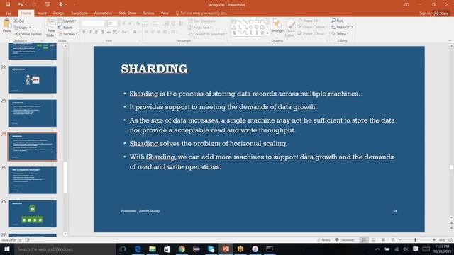 Sharding in MongoDB смотреть онлайн