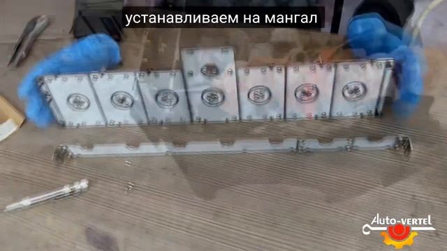 Вертел для шампуров на мангал-Автоматический смотреть онлайн