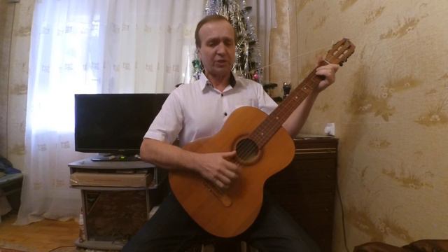 "Извозчик " исполнение на гитаре , вокал. смотреть онлайн