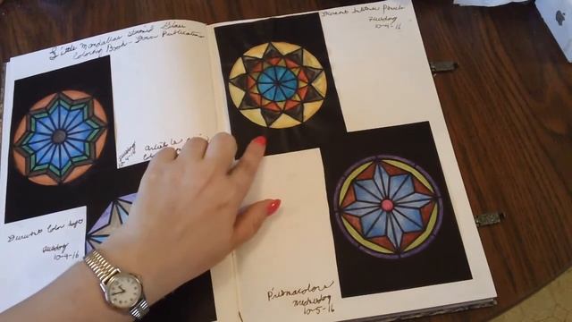 How Coloring Mediums React in Stained Glass Coloring Books смотреть онлайн