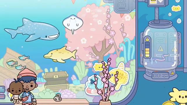 СЕКРЕТЫ и ОБЗОР🛍🎀✨🦀!!!НАБЕРЕЖНАЯ Toca boca toca world смотреть онлайн