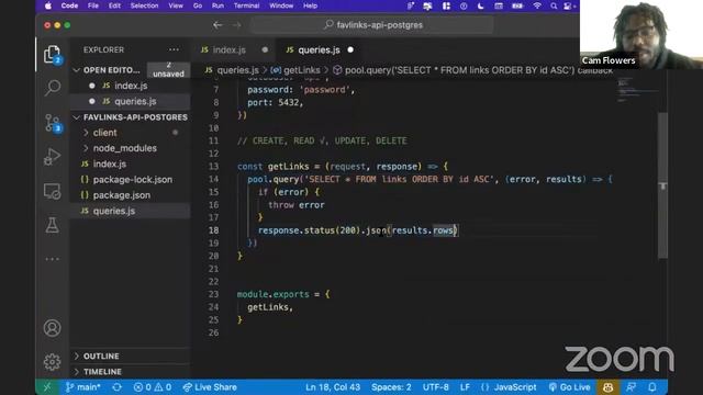 PERN Stack App (pt 2) - Handling Post Requests смотреть онлайн