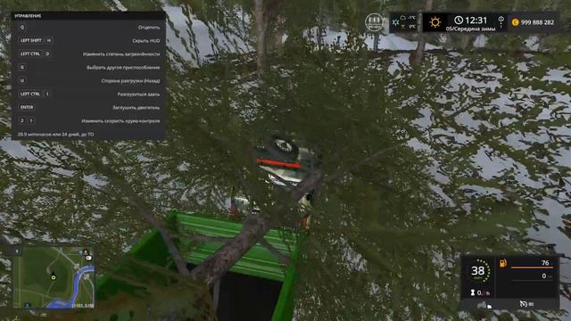 С НОВЫМ ГОДОМ!!! - встречаем новый год в игре Farming simulator 17 смотреть онлайн