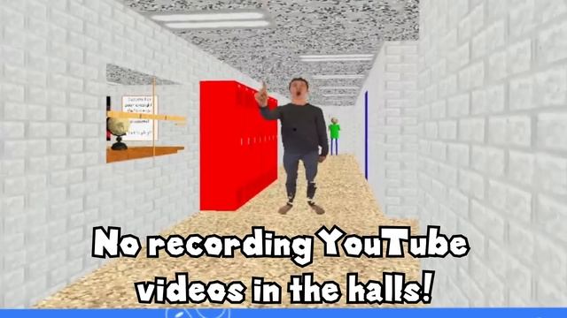 Mario Plays Baldi's Basics смотреть онлайн