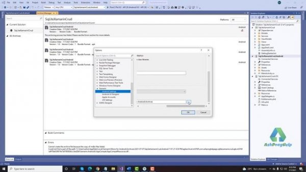 Generate APK File in Xamarin Forms - Ep:13