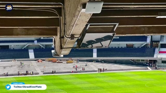 New River Plate stadium progress - Mâs Monumental смотреть онлайн