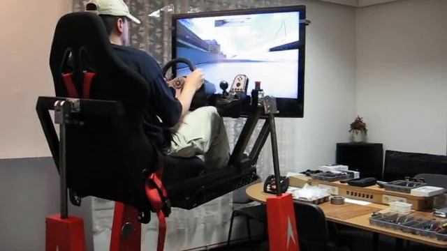 Motion-sim - what happens when you hit the wall смотреть онлайн