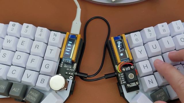 Sofle Keyboard Bongo Cat WPM смотреть онлайн
