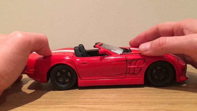 1:18 Burago Shelby Series 1 смотреть онлайн