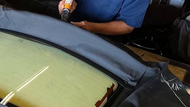 How you can Replace a Mustang convertible Rear Window DIY смотреть онлайн