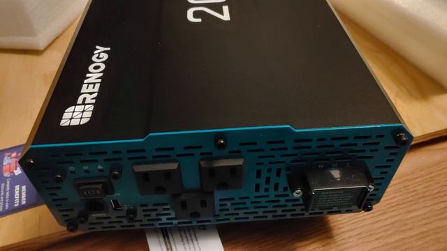 Renogy 12-Volt 2000-Watt Pure Sine Wave Inverter - #vanlife смотреть онлайн