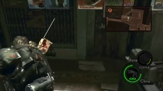 Resident Evil 5 chainsaw majini knife only смотреть онлайн