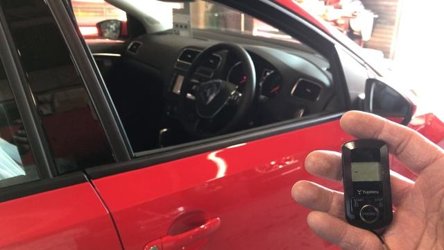 VW POLO Yupiteru Remote Start System смотреть онлайн