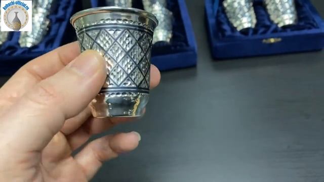 Кубачинские серебряные стопки "Иллюзия" (english subtitles) смотреть онлайн