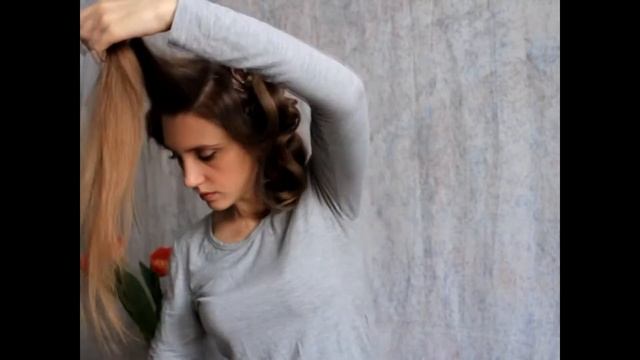 Локоны в домашних условиях ♡  Easy Loose Curls  ♡  Hair Tutorial