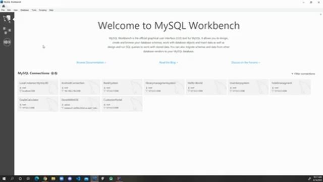 JBDC Connection with MYSQL workbench in Java смотреть онлайн