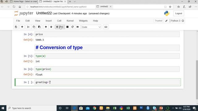 3 Python Type Conversion смотреть онлайн