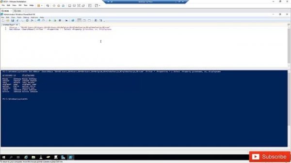 PowerShell - Get all Active Directory Users with Powershell and export to CSV-File