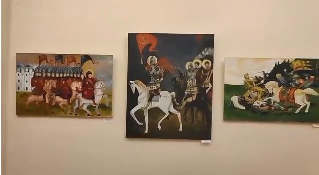 Выставка "Защитники Отечества" смотреть онлайн