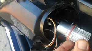 Замена лампочки ангельские  глазки на диодные  БМВ е60