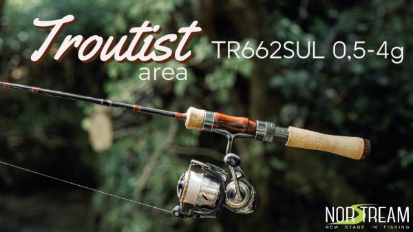 Norstream Troutist area TR662SUL 0,5-4g. Обзор