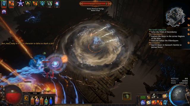Path of Exile 3.11 - WIP Witch Elementarist Armageddon and Firestorm Brand Sneak Peek смотреть онлайн