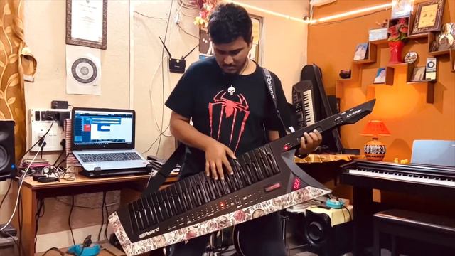 Steven Wilson - Ancestral |Guitar Solo Cover| Guthrie Govan| Deepayan Deep Maitra | Roland Ax Edge смотреть онлайн