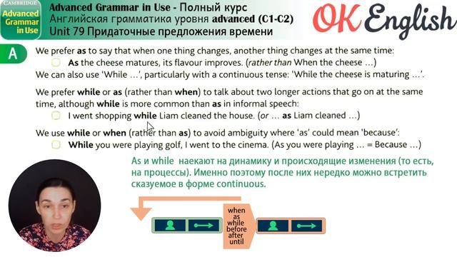 Unit 79 Придаточное предложение времени ? Advanced English Grammar, разбор грамматики C1 смотреть онлайн