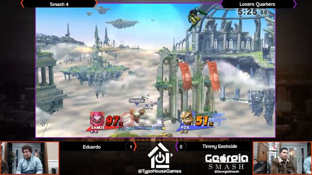 Typo WR 2/28/17 - Eduardo (Mario) vs TimmyEastside (Ike) - Smash 4 Losers Quarters смотреть онлайн