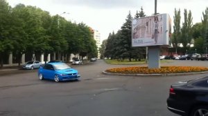 Mitsubishi Lancer Evolution IX  митсубиси лансер 9 эволюшн дрифт в городе 2