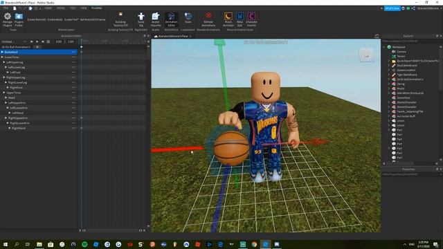 How To Make Basketball Animations On Roblox смотреть онлайн