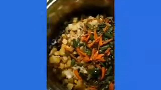 Овощное рагу со стручковой фасолью,маслятами смотреть онлайн