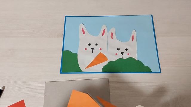 Аплікація Зайчики смотреть онлайн