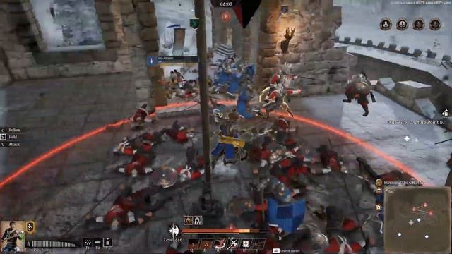 BESIEGEING THE GREAT WALL OF CHINA! - Conqueror's Blade Siege Battle! смотреть онлайн
