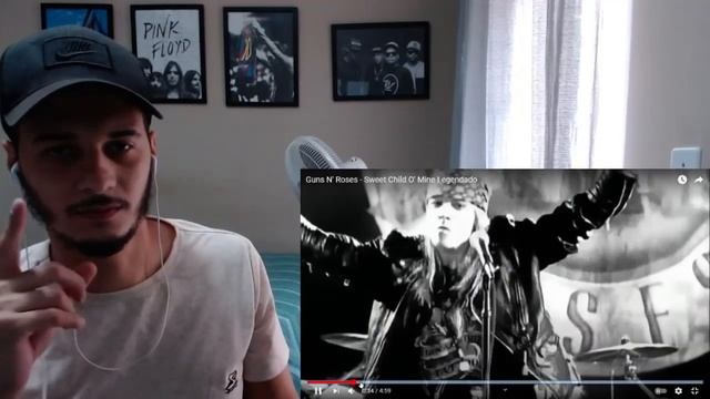 REACT - Guns N' Roses - Sweet Child O' Mine (Legendado) смотреть онлайн