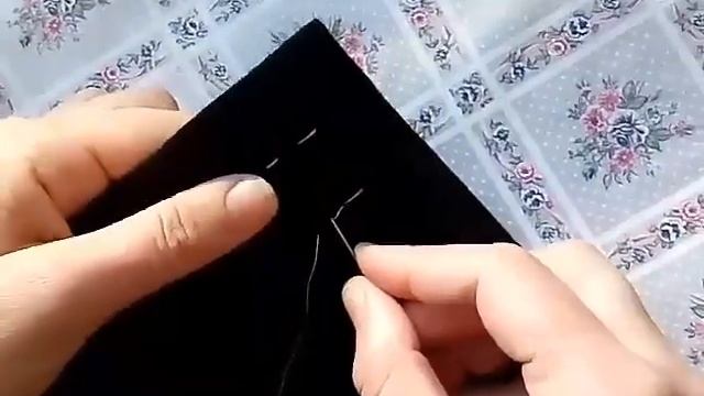 Шов "назад голкою" смотреть онлайн