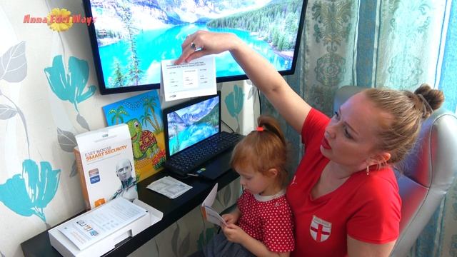 Как установить Eset NOD32. Installation of Eset NOD32. смотреть онлайн