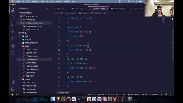 Live code Online Marketing Landing Page với Pug Sass смотреть онлайн
