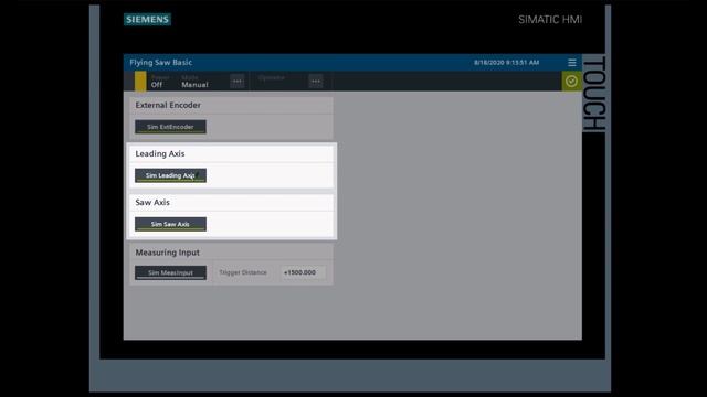 Flying Saw Basic Application Example смотреть онлайн