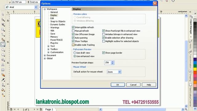 coreldraw enable node tracking ලංකට්රොනික් смотреть онлайн