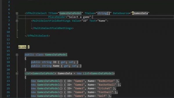 Add a MultiSelect Dropdown to a Blazor WebAssembly App