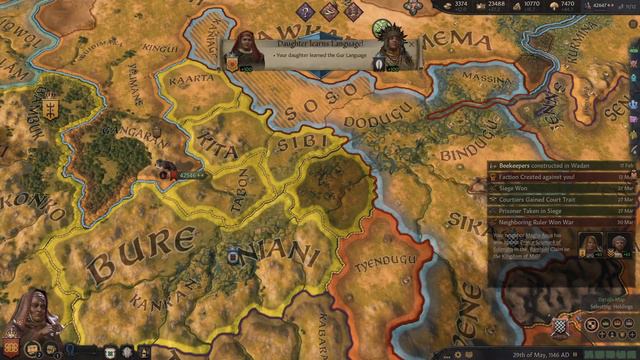 Crusader Kings III z DLC Fate of Iberia - jednoczymy Afrykę (Ród Daura) drugie podejście - 18 [PL] смотреть онлайн