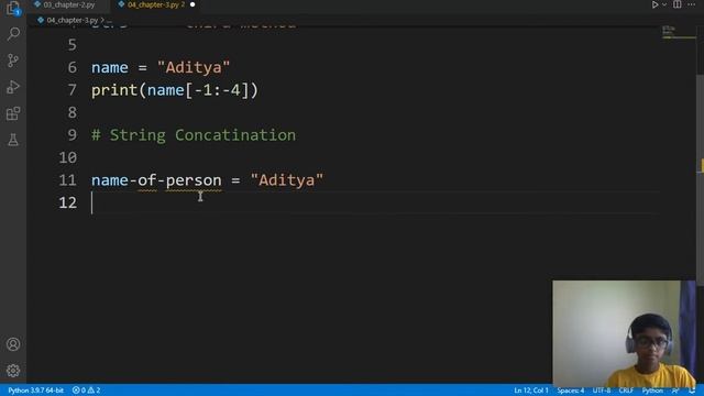 Chapter - 3 Strings | Python Tutorial | # Part 3 | CodeWithAdi смотреть онлайн