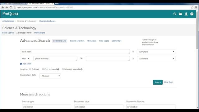 Key Words and Database Searching смотреть онлайн