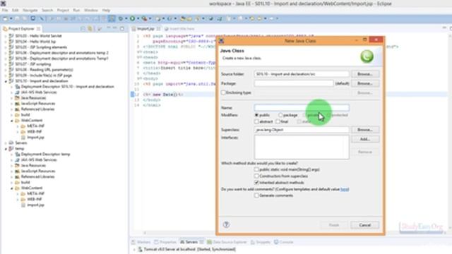 JSP Java server pages and servlet basics part 13 смотреть онлайн